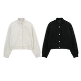 Women's Explosive Autumn And Winter New Soft Loose Bomber Jacket