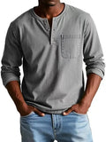 Men's Autumn And Winter Round Collar Long-Sleeved T-Shirts For Body-To-Body Breathable Sleeves Of The Jacket -