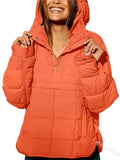 Autumn And Winter New Fashion Loose Long-Sleeved Hooded Cotton Jacket Warm