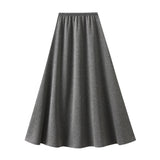 Half-Dress Woman 2025 Spring And Autumn In The Long Fishtail Bag Ass Skirt Small A Word Dress