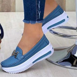2025 New Pine Cream Bottom Round Head Solid Single Shoes Light Mouth Pedal Thick Sole Single Shoe