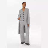 2025 New Hot Knitted Three-Piece Set Of Women's OL Style Sweater Cardigan +