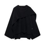 Short-Sleeved Scarf Short Knitted Coat ZA Fashion Temperament Autumn And Winter Women's