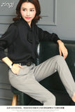 Womens Tops Blouses 2023 new Spring Plus Size Casual Chiffon Blouse V-Neck Solid Shirt Bow Lantern Sleeve fashion Blusas