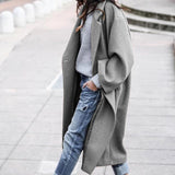 Women's Hot Women's Coat Casual Solid Color Temperament To Keep The Heating Hair Coat