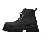 2025 Youth Big Head Tube High Top Round Head Frosted Trend Platform Martin Tens