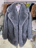 Winter Imitation Fur Coat Women's 1200 Grams Warm Plush