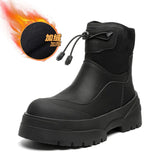Zingj Men's Martin Boots 2024 New Platform Increased Outdoor Mountaineering Boots With Men's Boot