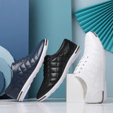 Zingj Fashion Autumn Men's Fashion Versatile Casual Board Shoes Black British Wind Winter Wear-Resistant Men's Flat Bottom