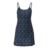 Zingj New 2023 Summer Women's Fashion Sexy Retro Plaid Color Slim Slip