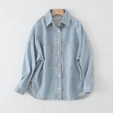 ZA Women's Urban Casual Wash Denim Jacket