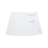 Women's ZA Summer New Bow Ornament Hanging Neck Vest Skirt