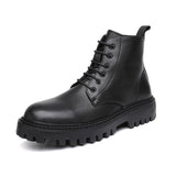 Boots Male British Style Black Fashion Ankle Boots