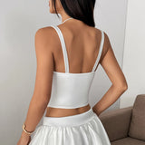 New Lace Splicing Tie With Bow Sexy Babes Sling Suit