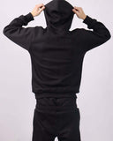 2025 New CRADE Hooded Sportswear And Fake Two Pairs Of Pants With Men's And Women's Embroidery