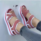 Thick-Bottomed Fish-Mouthed Sandals Women's Sports Wind-Dew With Slope And Beach Cool