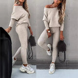 Hot Sales Of Pure Color Fashion Casual Tying Slanted Shoulder Sports Trousers Trousers Suit