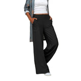Large Draping Casual Pure Color Elastic