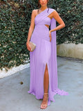 Women's Fashion Tset-Pair Skirt Dress Ribbon Open Fork Body Girl