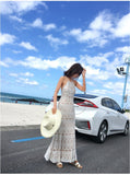 Zingj Beach Cross Fake Dress With Fishtail Dress Sexy Lace Bali Beach