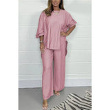 And Autumn 2025 New Wide Legs Trousers Casual Fashion Loose Top Size Two