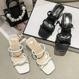 Slippers Women Wear In The Summer To Wear The New 2025 Fashion And Fairy Style Retro French Niche