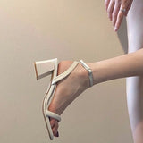 Zingj 2023 New Women's Summer Fairy Style Strap With Skirt French Soft Leather High