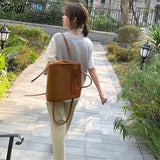 Vests Women O-neck Unisex Cozy Vintage Knitting Casual Ladies Solid All-match Student Streetwear Light Soft Ulzzang