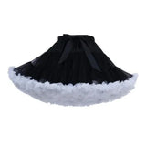 Lolita Petticoats Cosplay Bridal Crinoline Lady Girls Underskirt For Party White Black Ballet Dance Skirt