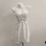 Embroidered Large-Dew Back Pajamas Women's Model 2025 New Summer Thin Pure-Bstice Lace Sling