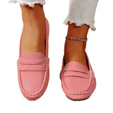 Bean Shoes 2025 New Four-Season Light Casual Shoes Fashion Lazy One-Legged Women's Shoes Round Head Women's Single