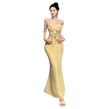 Zingj Desire Wind Cross Flounce Sling Skirt Female Atmosphere Sense Of Sensibility Minority Seaside Island Resort Beach