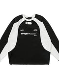 Hop Oversize Raglan Sweatshirt with
