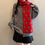 Lingite V-Neck Knitted Vest Women's New Autumn 2025 Shawl Outside The Top Loose