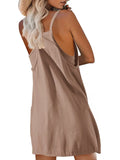 Summer Explosion Lady Slings Joint Shorts Dressing Dress Casual