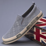 Summer New Men's Flying Weaving Fabric Breathable Soft Soles Pedaling Feet Casual Men's