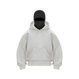 Light Board Autumn Ins New Hooded Jacket Short Coat Men's Double Hat Autumn And Winter Couple