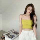 New Summer Breast-Wear Thai Sexy Hottie Small Sling With Short Vest Women Wrapped In Pure Desire