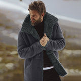 Explosion Jacket Winter Jacket Warm Hairy Jacket Men's