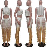 Zingj New Women's Casual Vest And Trousers