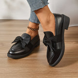 Card With Bright Leather Shoes In The Spring And Autumn Of 2025 New Bow Princess British Style Single