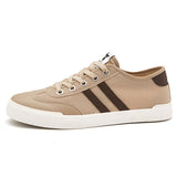 Summer New Men's Shoes Daily Trend Fashion Niche Design Solid Color Leisure Comfortable Flat Bottom Low Help