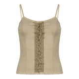 Hexing New Light Blue Snake Print Lace Splicing Sling Summer Sweet And Spicy Personality Wearing Small