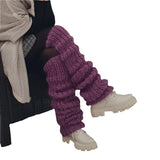 Zingj Hair Long Pile Socks Female Fashion Casual Y2K Knit Pile Socks Cover
