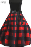 Women Summer Casual Polka Dot Elegant Retro Vintage 50s 60s Robe Femme Rockabilly Pin Up Party Dresses