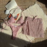 2025 New Special Mesh Three-Piece Swimsuit Sexy Strap Swimsuit