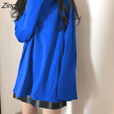 T-shirts Women Chic Candy Color Long Sleeve Solid Basic Fall Ladies Tops Korean Trendy Femme Tees O-Neck Футболка Simple