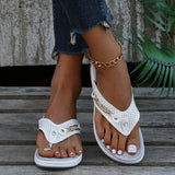 Spring And Summer New Sandals Women's Beach Sandals Metal Buckle Slope And Fashion Casual Large Size Women's Cool