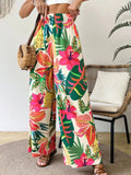 Hot New Print Leisure Printing Wide Legs Fashion Beach Women's