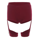Summer New Women's Clothing Jennie The Same Bra Printed Dress Sexy Leg Ring Shorts Two Sets Of